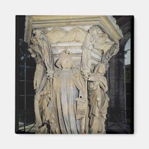 Imã Rei David flanqueado por Moses e por Jeremiah