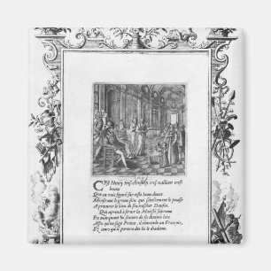 Imã Rei de Henri IV do ensino de France e de Navarra
