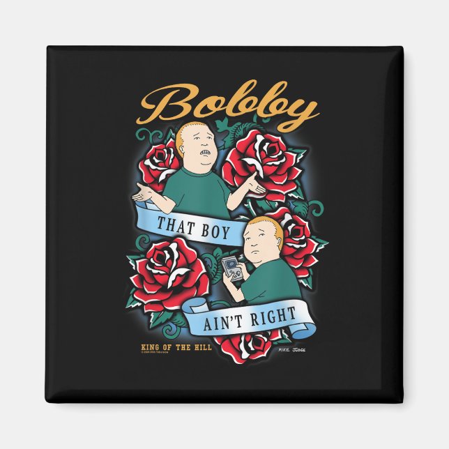 Imã Rei Do Morro Bobby Aquele Rapaz É Tatuagem Certa (Frente)