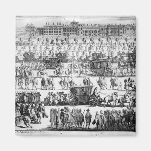 Imã Rei George mim procissão ao palácio de St James