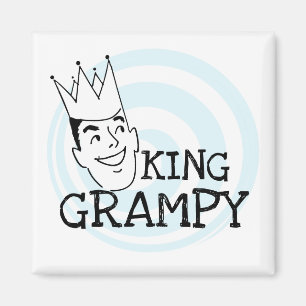 Imã Rei Grampy Camiseta e presentes