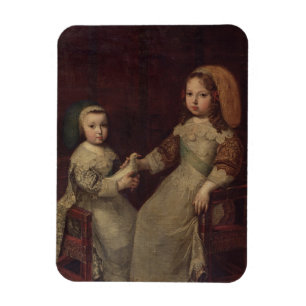Ímã Rei Louis XIV (1638-1715) como uma criança com