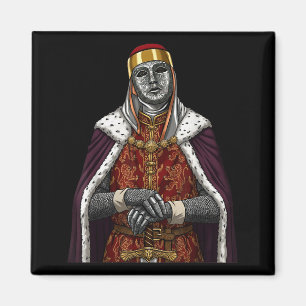 Imã Rei Máscara de Prata Baldwin Iv Máscara Dourada Ar