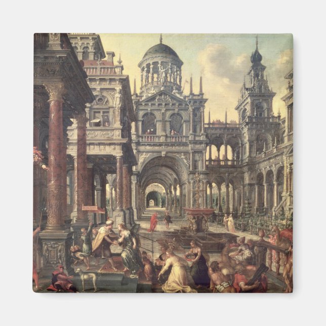 Imã Rei Salomão e Rainha de Sheba (Frente)