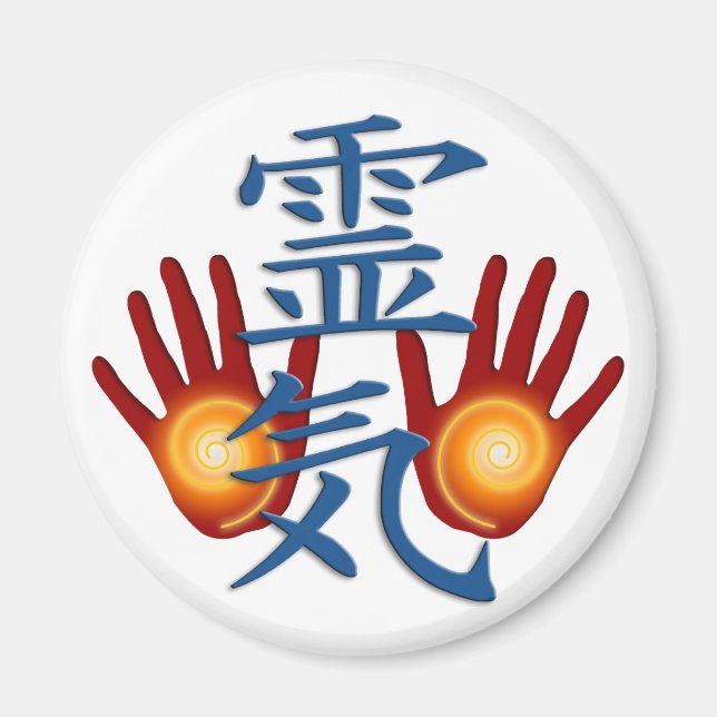 Imã Reiki Hands (Frente)