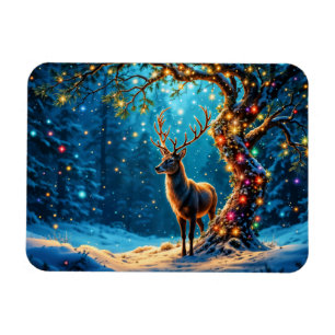 Ímã Reindeer Feliz Semanas de Natal