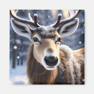 Imã Reindeer Magic: Fechamento do Companheiro Leal de