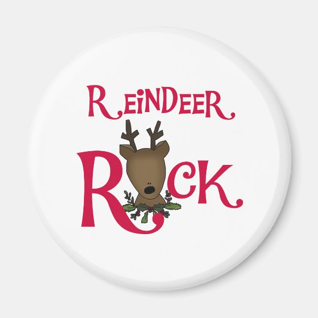 Imã Reindeer Rock (Frente)