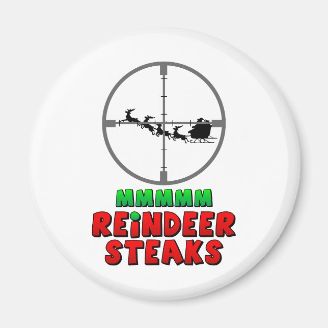 Imã Reindeer Steaks (Frente)