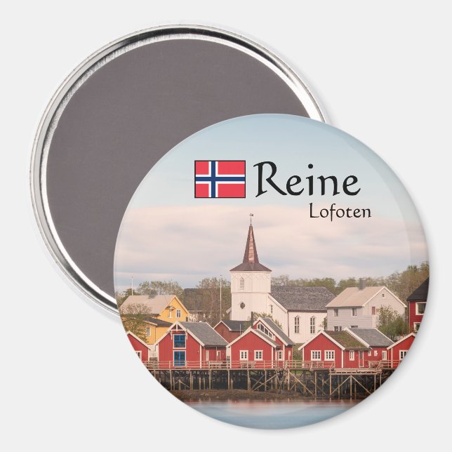 Imã Reine Lofoten Souvenir (Front/Back)