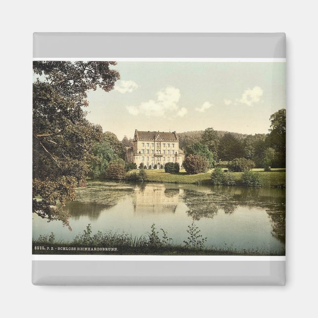 Imã Reinhardsbrunn Castle, Friedrichrhoda, Turíngia (Frente)