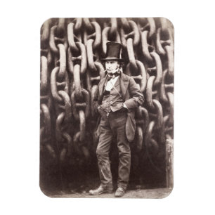 Ímã Reino Brunel de Isambard, estando na frente do