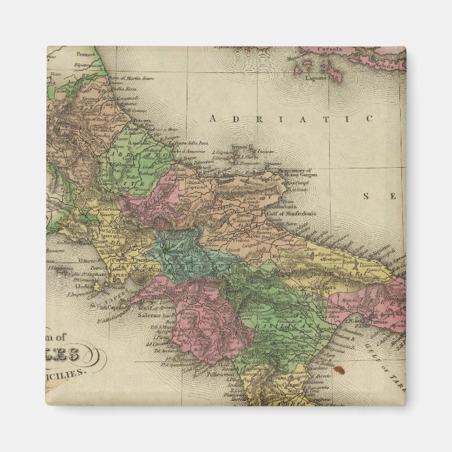 Imã Reino de Nápoles ou As Duas Sicílias 2 (Frente)