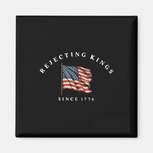 Imã Rejeitando Reis Desde 1776, Bandeira Americana 4º