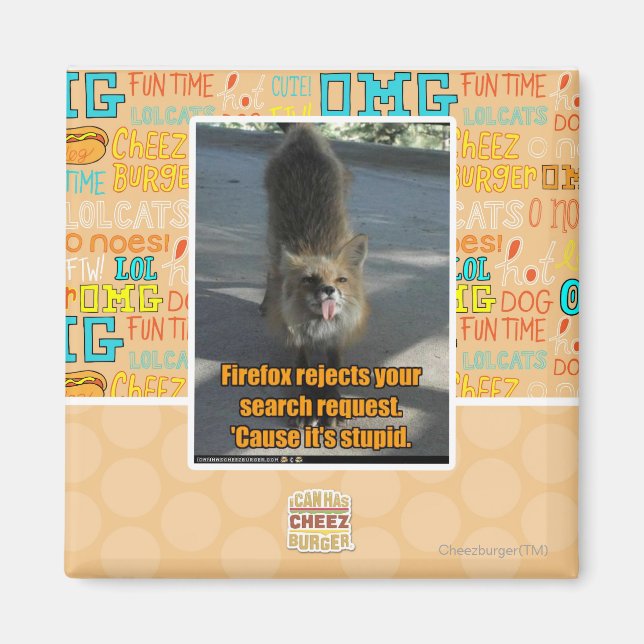 Imã Rejeitos Firefox (Frente)