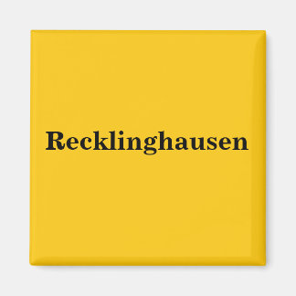 Imã Reklinghausen Magnet Schild Dourada Gleb