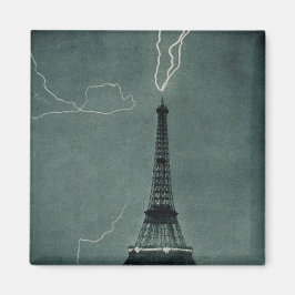 Imã Relâmpago em choque com a Torre Eiffel