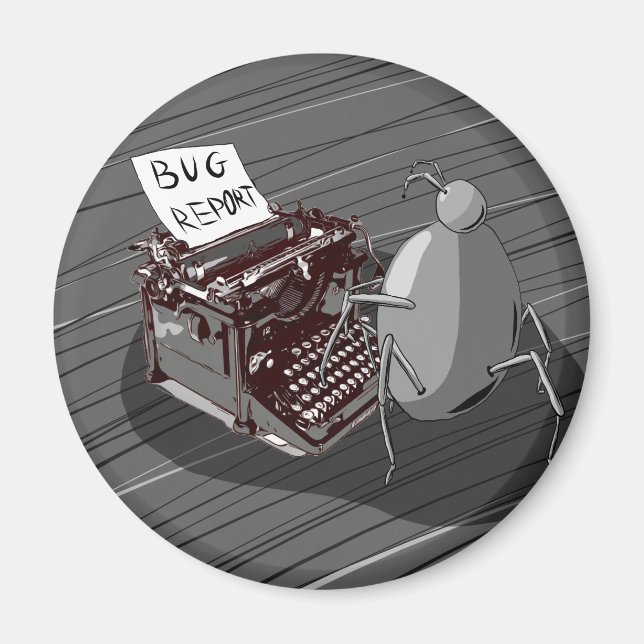 Imã Relatório de inseto (Frente)