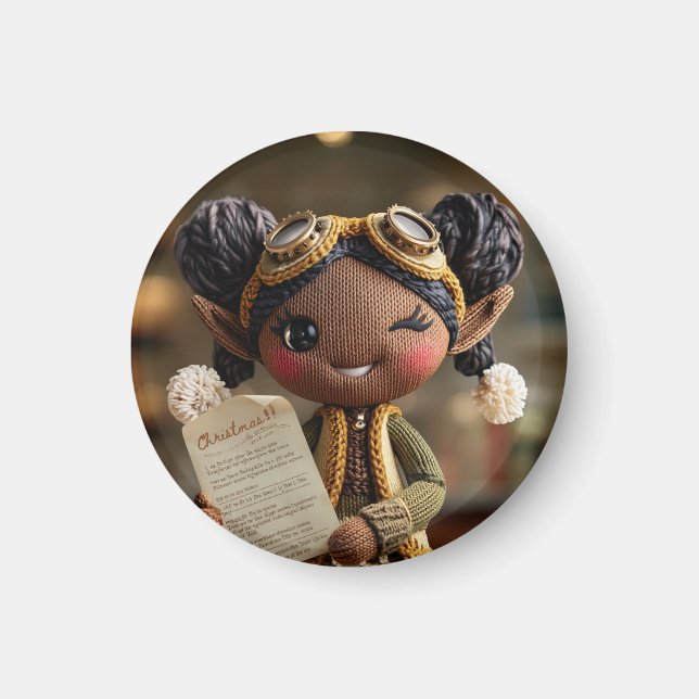 Imã Relatório Oficial do Elfo (Frente)