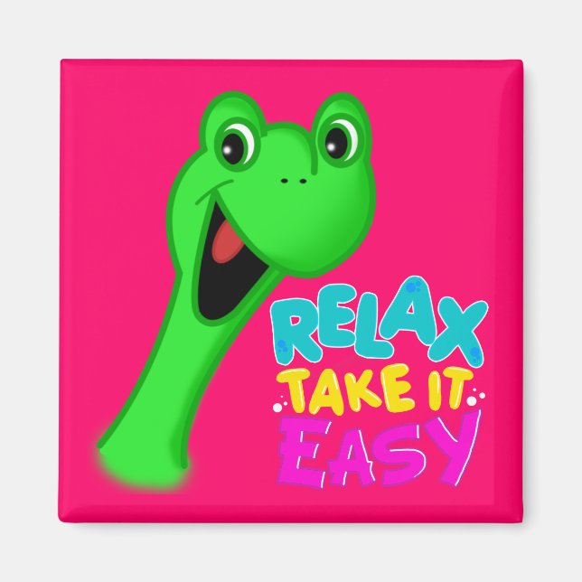Imã RELAX LEVE-O AO TORTEL DE Íman FÁCIL (Frente)