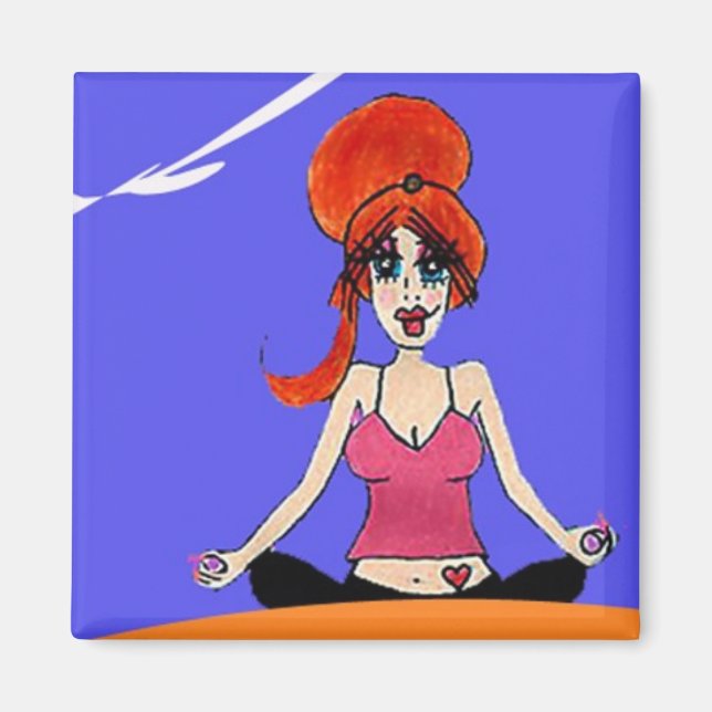 Imã Relaxa ioga (Frente)