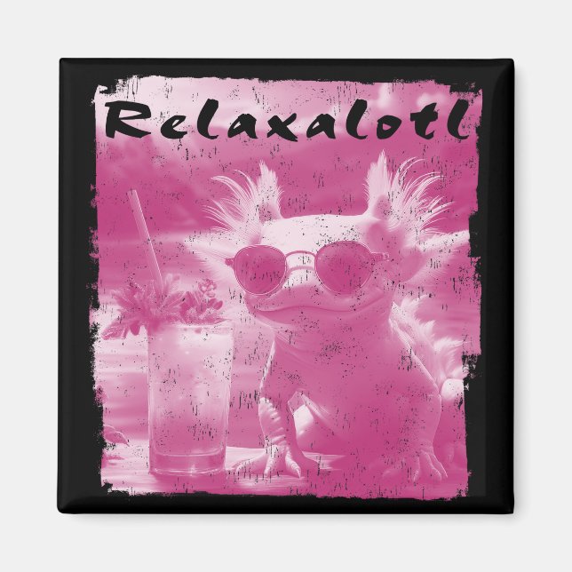 Imã Relaxalotl, cor-de-rosa (Frente)