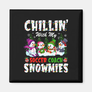 Imã Relaxando Com Meu Treinador de Futebol Snowmies Na