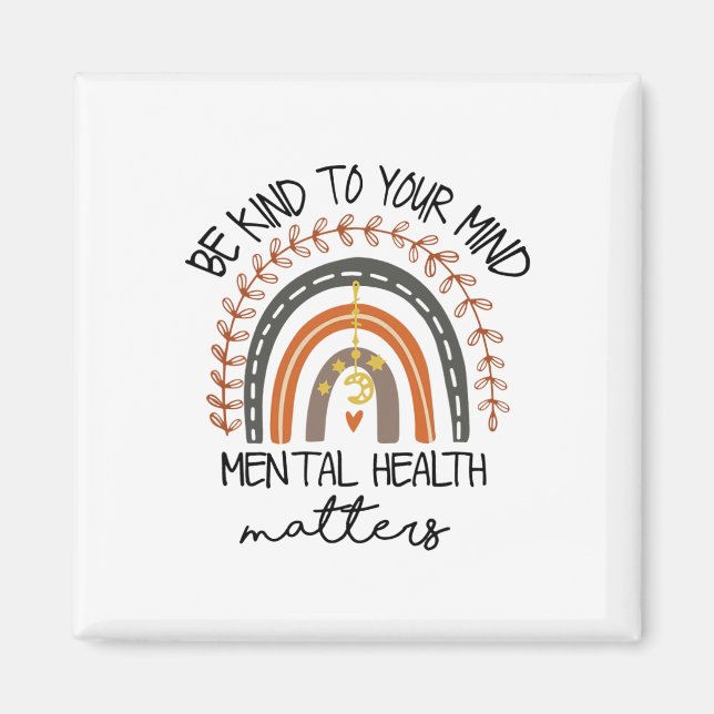 Imã Relaxe A Sua Mente Problemas De Saúde Mental Autis (Frente)