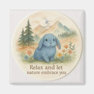 Imã Relaxe e deixe a natureza te abraçar