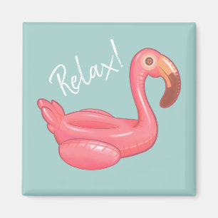 Imã Relaxe Flamingo Float