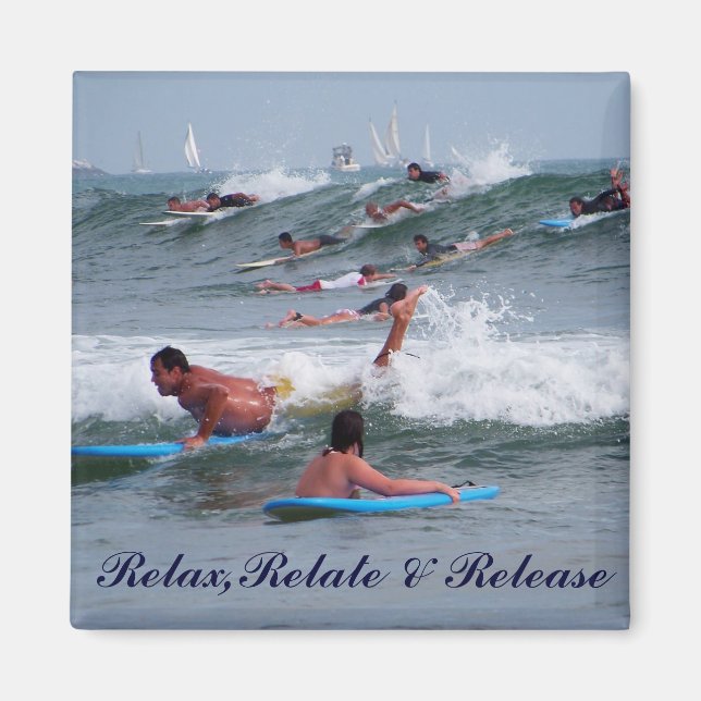Imã Relaxe,Relacione & Relase_Magnet (Frente)