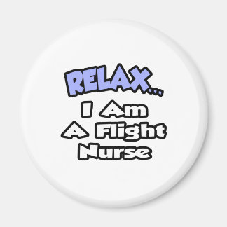 Imã Relaxe. Sou enfermeira de voo