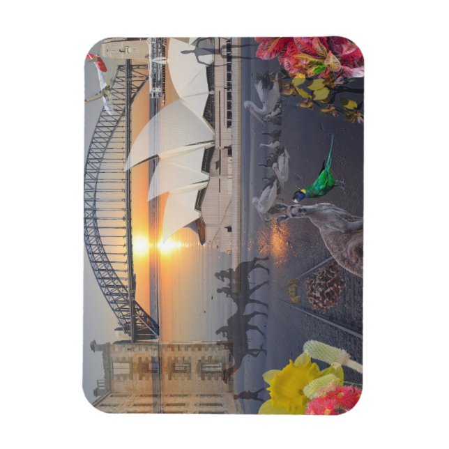 Ímã RELECTIONS OF OZ Sydney Port Arthur (Vertical)