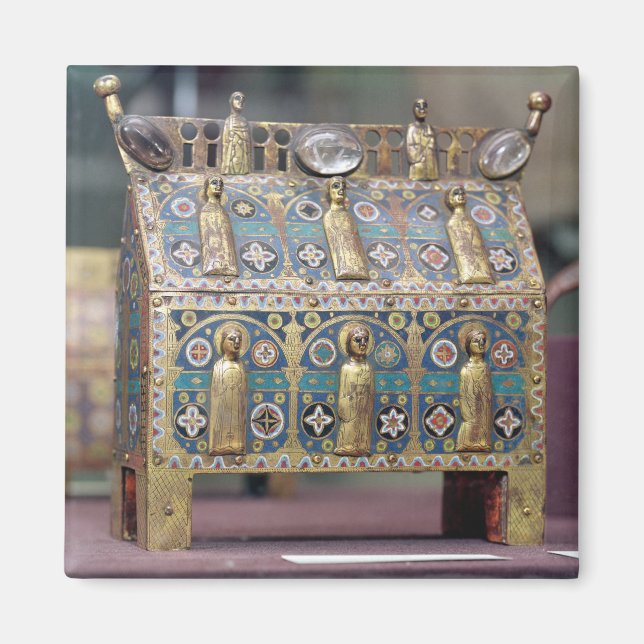 Imã Reliquary Chasse, Limoges, c.1200-50 (Frente)