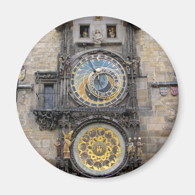 Imã Relógio Astronômico ou Praga Orloj (Frente)