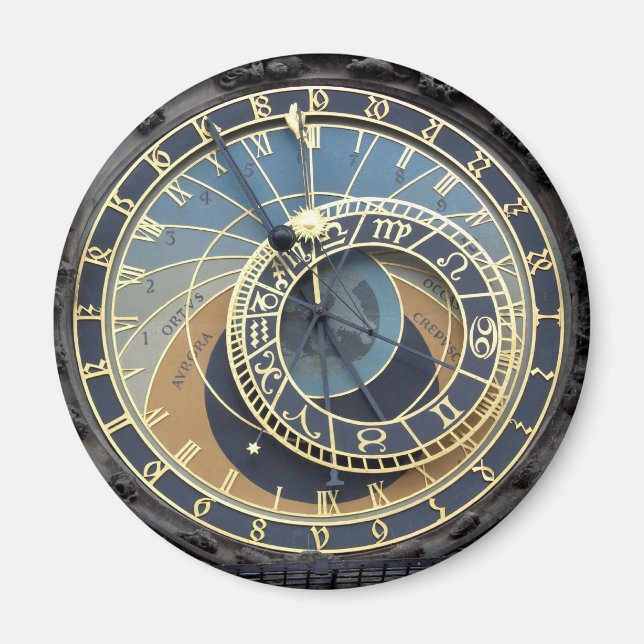 Imã Relógio Astronômico ou Praga Orloj (Frente)