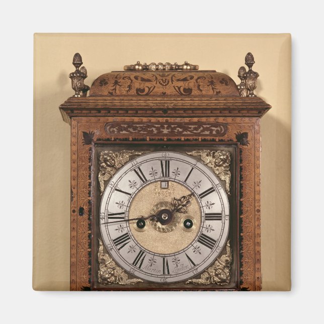 Imã relógio do suporte, c.1700 (Frente)