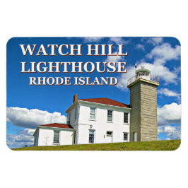 Ímã Relógio Hill, Ilha Rhode Foto Magnet