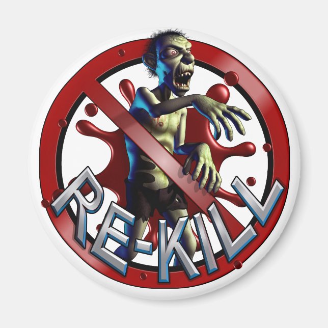 Imã ReMatares Zombie (Frente)