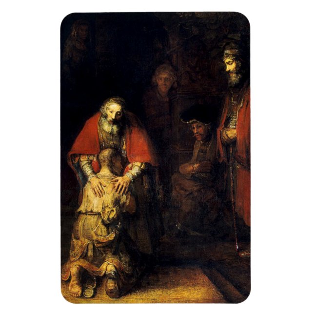 Ímã Rembrandt - O Regresso do Filho Prodígio (Vertical)
