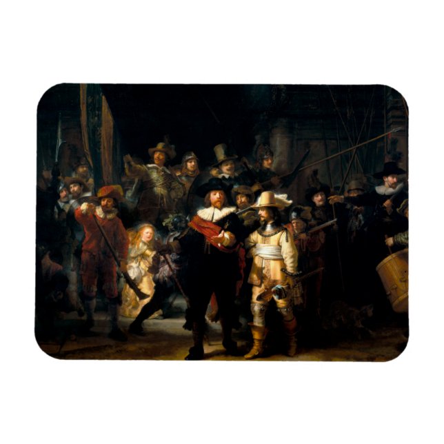 Ímã Rembrandt The Night Watch (Horizontal)