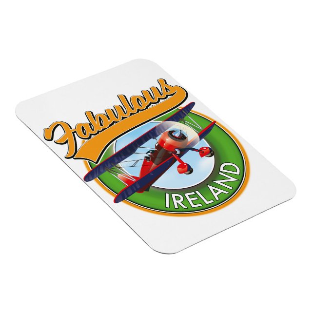 Ímã remendo de viagem fabulosa Irlanda. (Lado Direito)