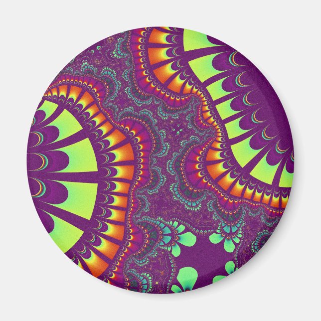 Imã Remix do arco-íris púrpura (Frente)