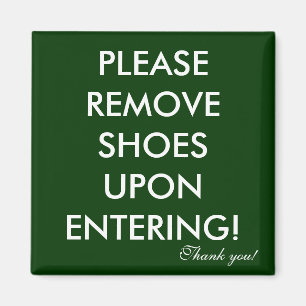 Imã Remova o ímã de calçados