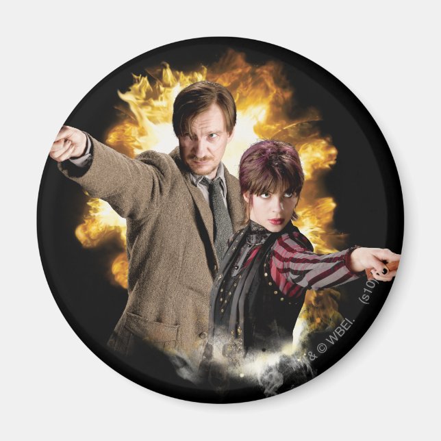 Imã Remus Lupin e Ninfadora Tonks-Lupin (Frente)