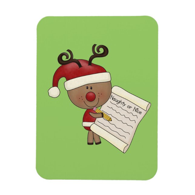 Ímã Rena de Rudy impertinente ou NIC (Vertical)