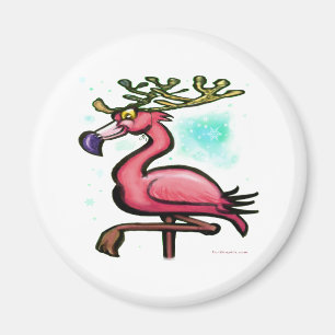 Imã Rena do Natal do flamingo