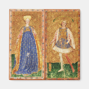 IMÃ RENASCIMENTO ANTIGO TAROTS /MAID E PÁGINA DAS