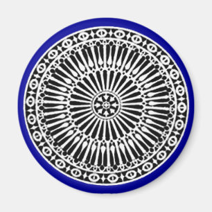 Imã RENASCIMENTO, azul