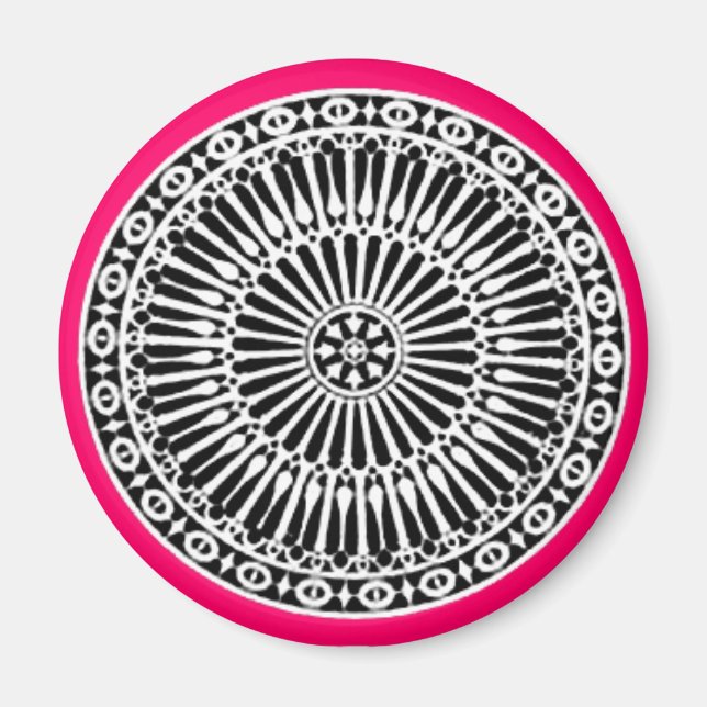 Imã RENASCIMENTO, rosa (Frente)